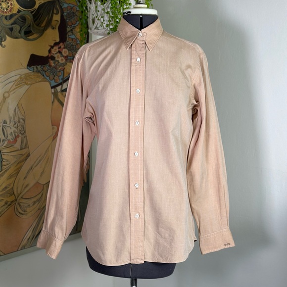 Women’s Vintage M.L. Leddy’s Custom Handmade Cotton Button Down Western Top‎ - Picture 3 of 8